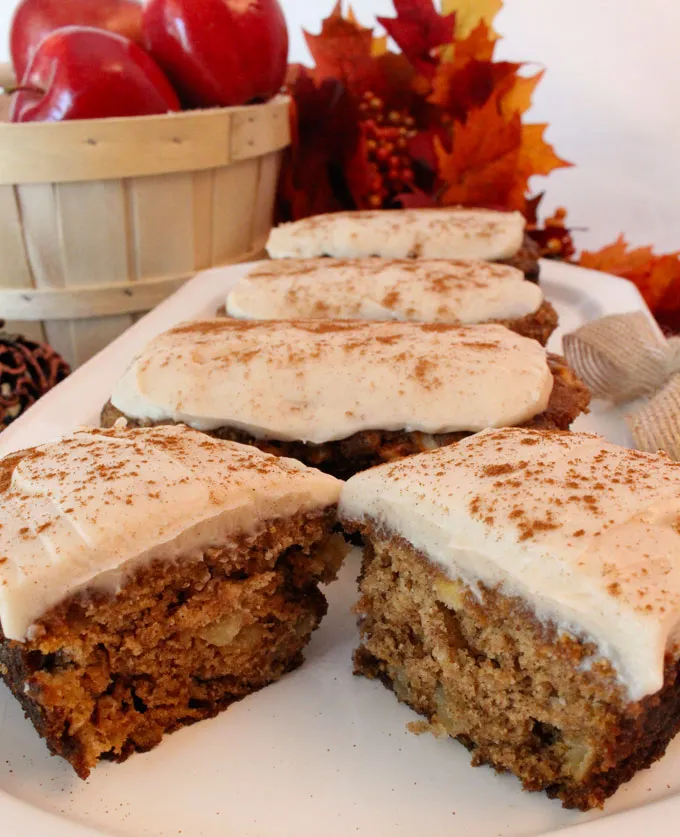 mini apple breads.