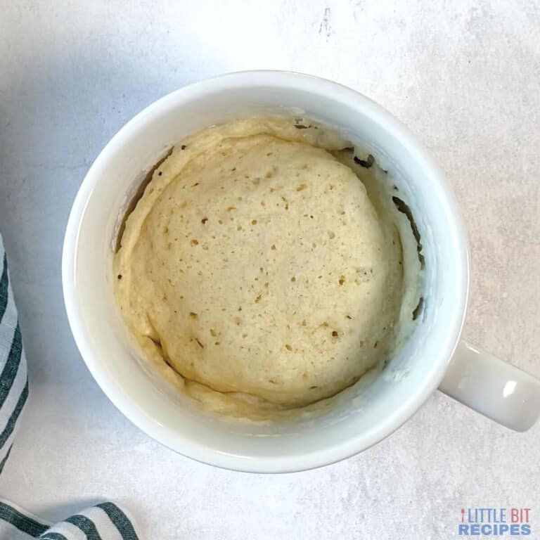 Pancake in a Mug Single Serving Cake Little Bit Recipes