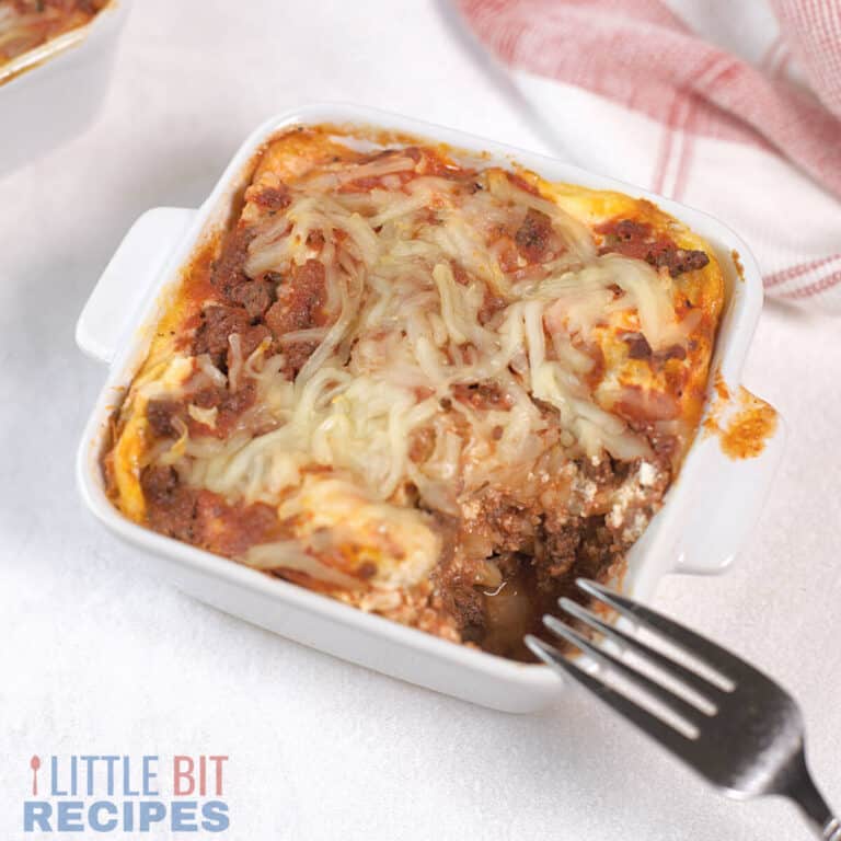Single Serve Individual Lasagna Little Bit Recipes