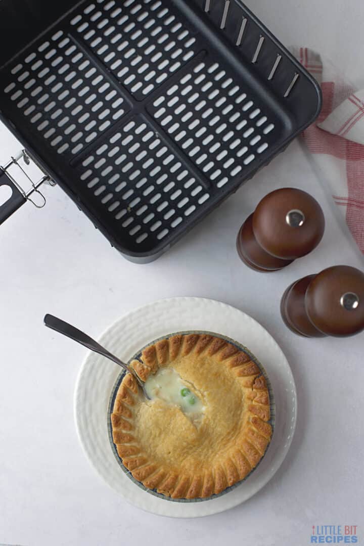 Frozen Pot Pie In Air Fryer Little Bit Recipes