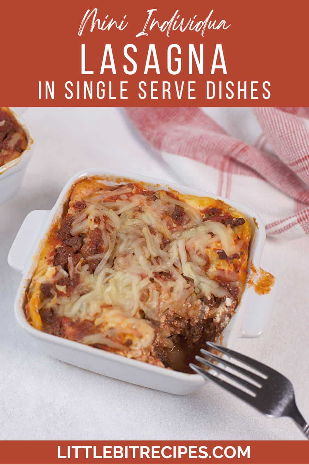 single serve lasagna with text.