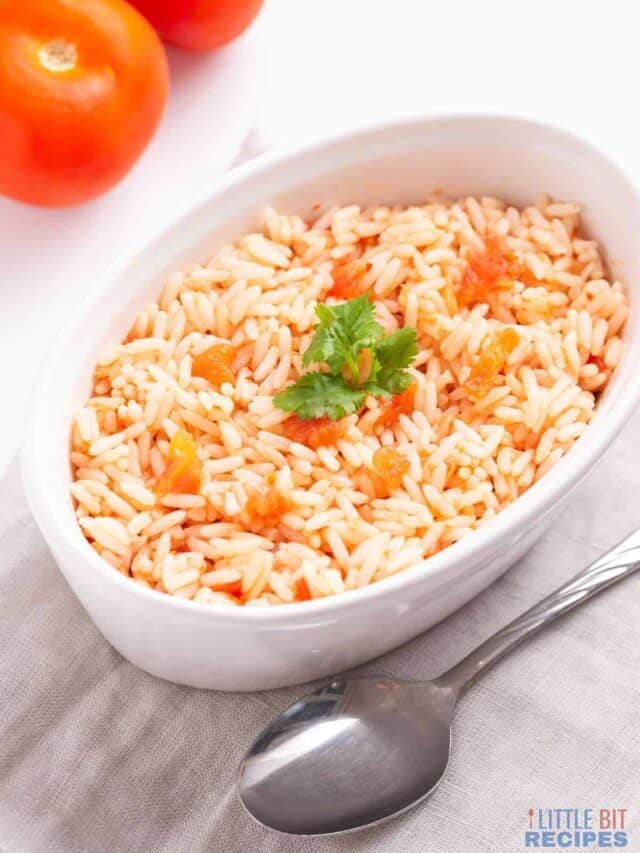 Easy Vegan Mexican Rice Little Bit Recipes