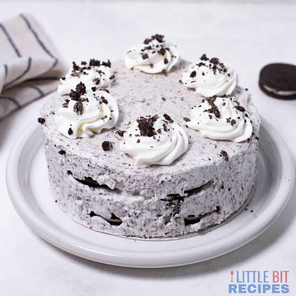 Chocolate Mousse Ice Cream Cake - RECIPE - nobizlikedoughbiz