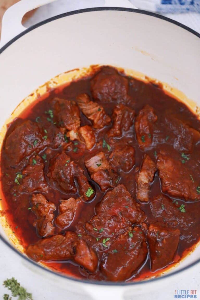 Braised Beef Short Ribs | Little Bit Recipes