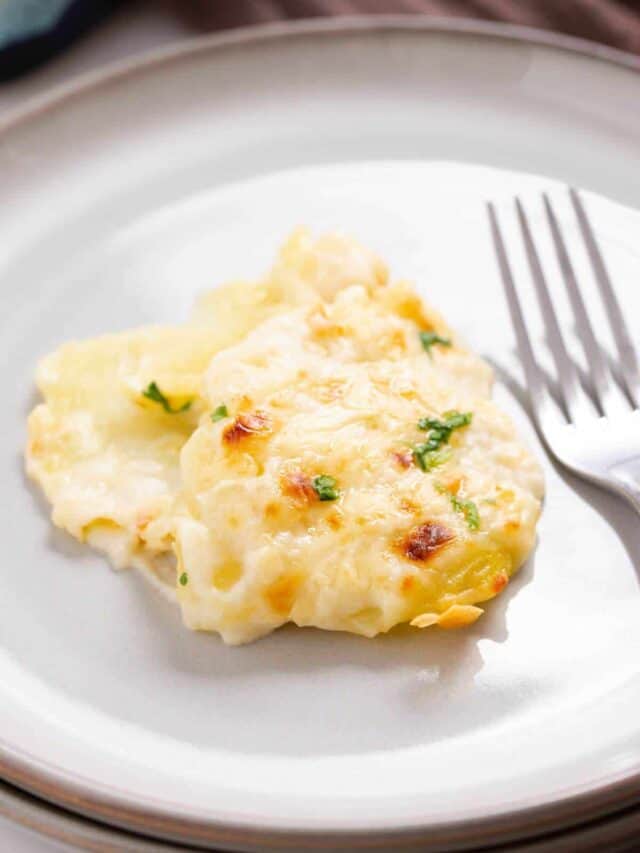 Scalloped Potatoes for Two Little Bit Recipes