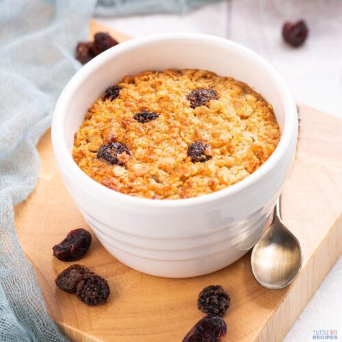 SingleServe Baked Oatmeal for One Little Bit Recipes