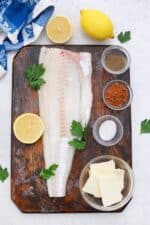 Baked Lemon Butter Fish | Little Bit Recipes