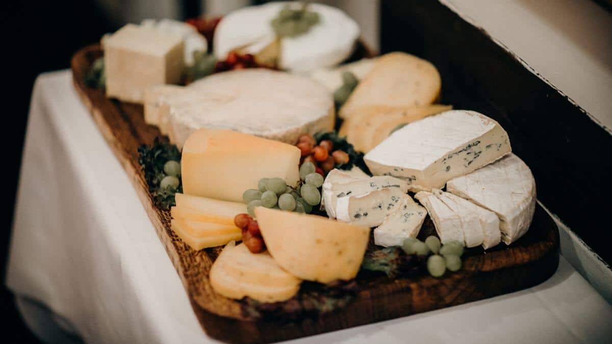 cheese board.
