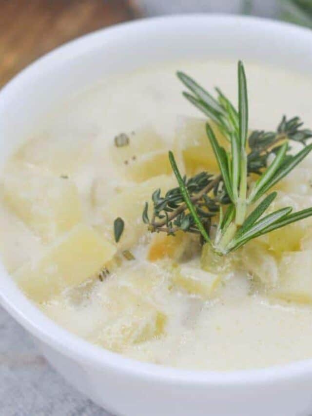 Cozy Up with this Simple Potato Soup Little Bit Recipes