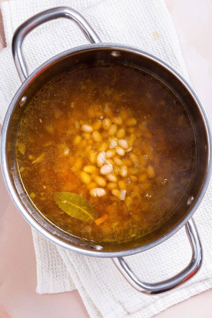 Navy Bean and Ham Soup | Little Bit Recipes