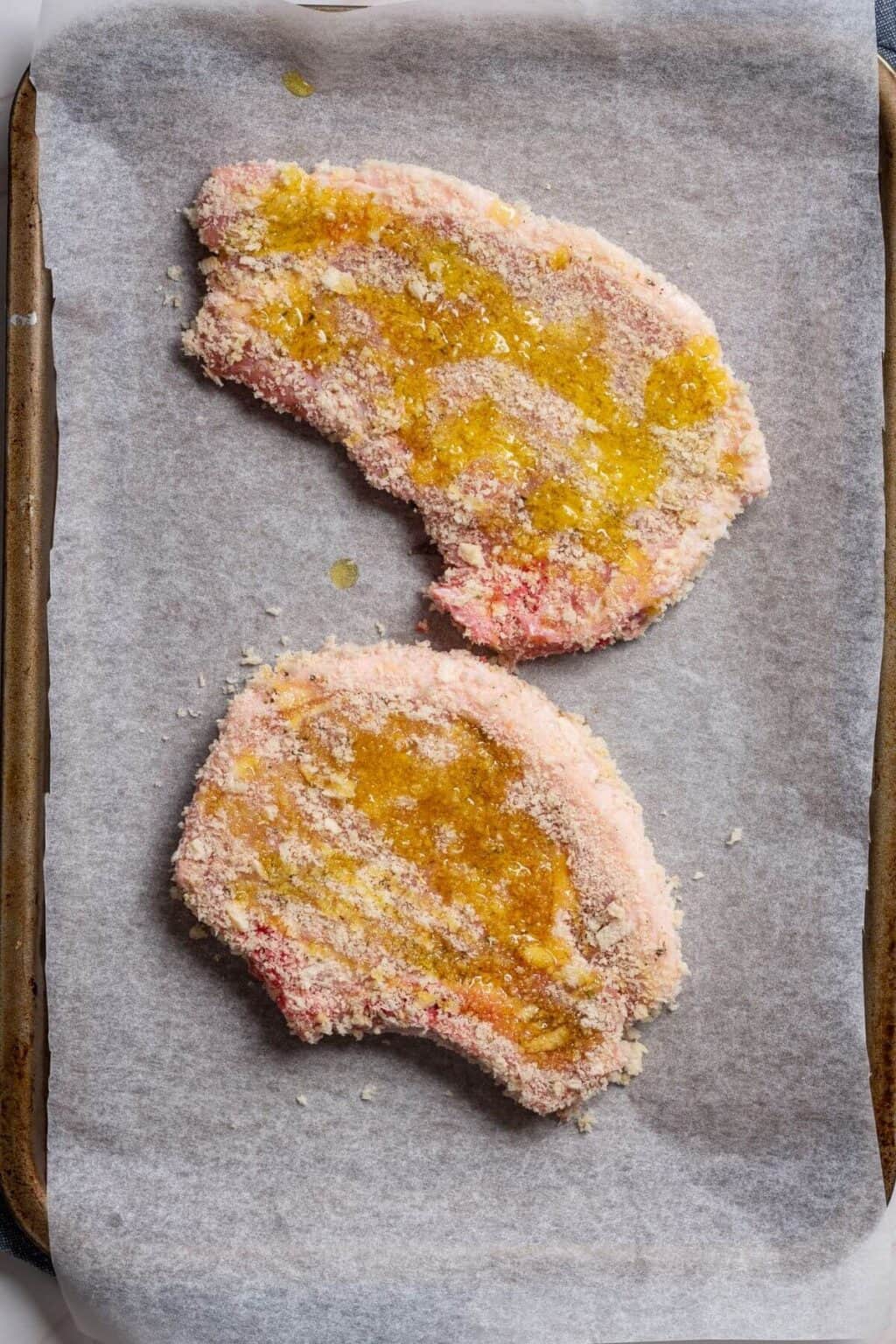 Breaded Panko Pork Chops | Little Bit Recipes