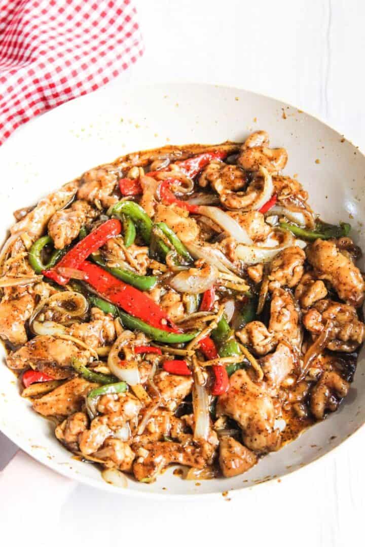 Black Pepper Chicken StirFry Little Bit Recipes