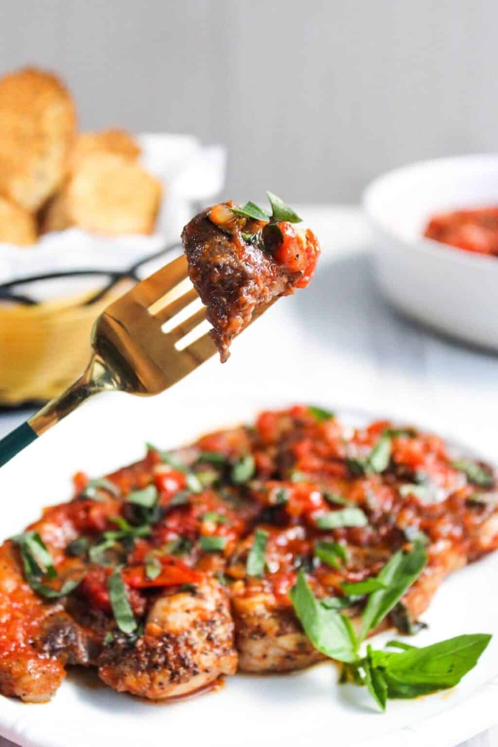 Steak Pizzaiola Little Bit Recipes