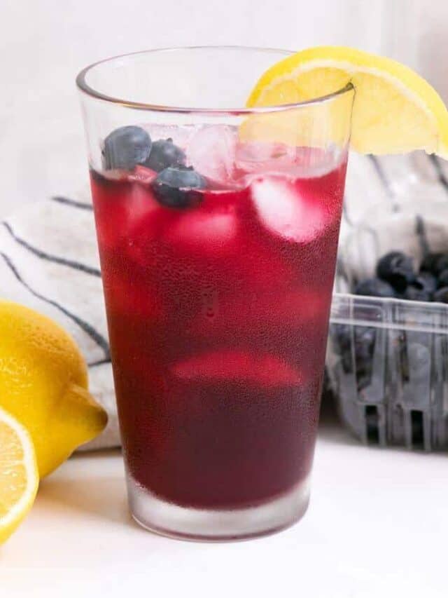 Blueberry Vodka Lemonade Cocktail Little Bit Recipes