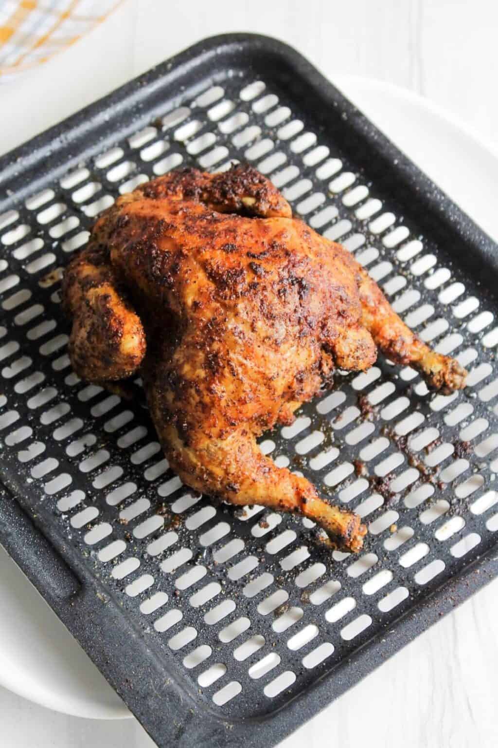 Air Fryer Cornish Hen from Frozen Little Bit Recipes