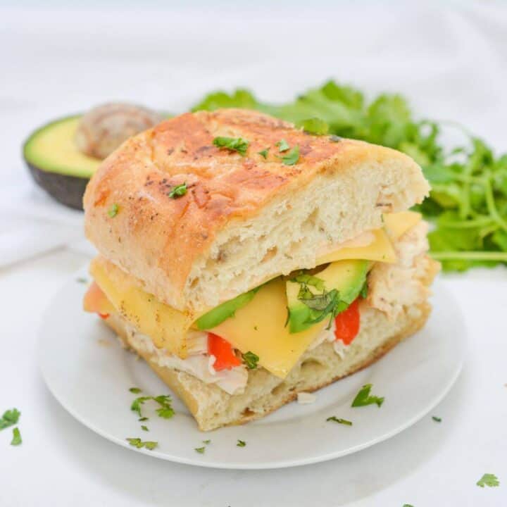 Chipotle Chicken Avocado Melt (Panera Copycat) Little Bit Recipes