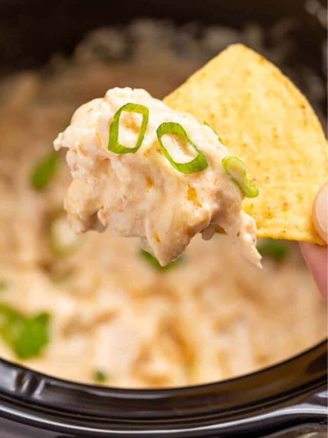 Slow Cooker Buffalo Chicken Dip Little Bit Recipes