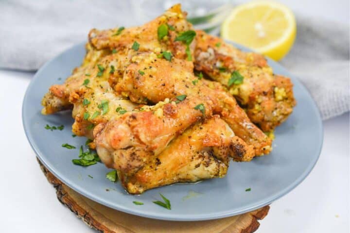 Lemon Pepper Chicken Wings | Little Bit Recipes