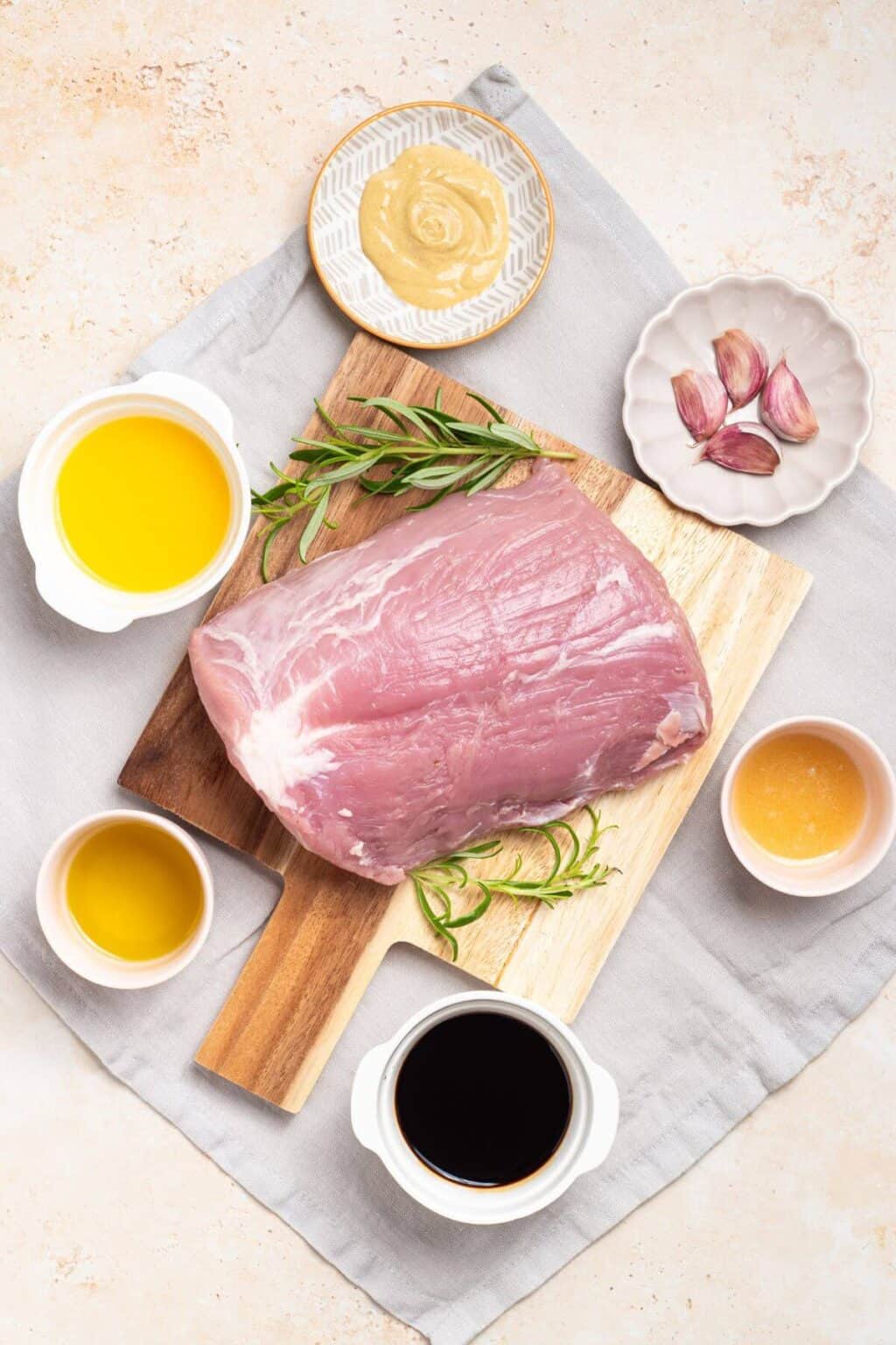 Slow Cooker Pork Loin in Crock Pot | Little Bit Recipes