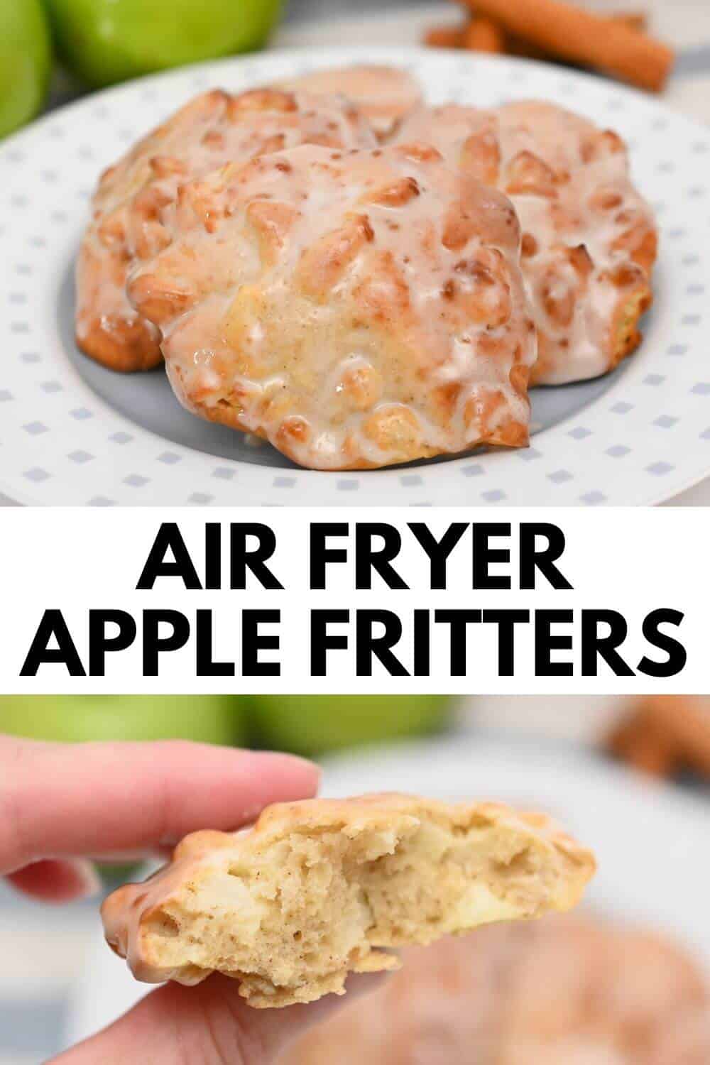 Air fryer apple fritters: crispy and delicious!
