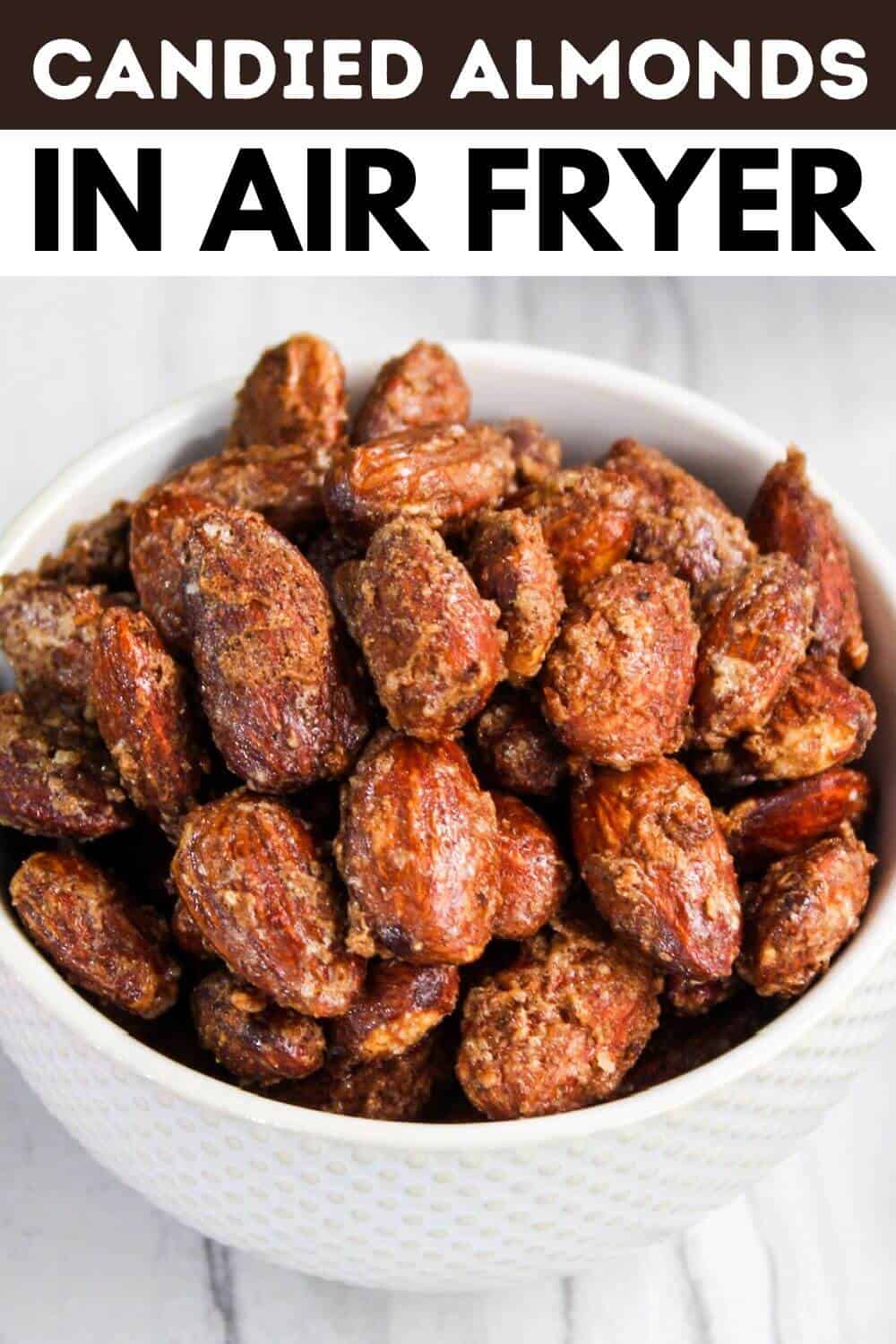 Try making delicious candied almonds using your air fryer.