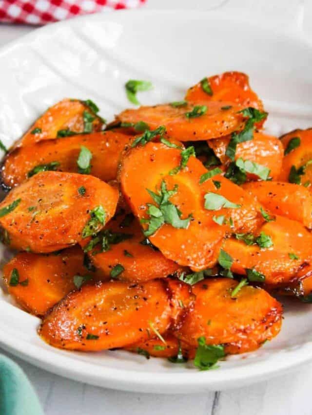 Maple Glazed Carrots in Air Fryer Little Bit Recipes