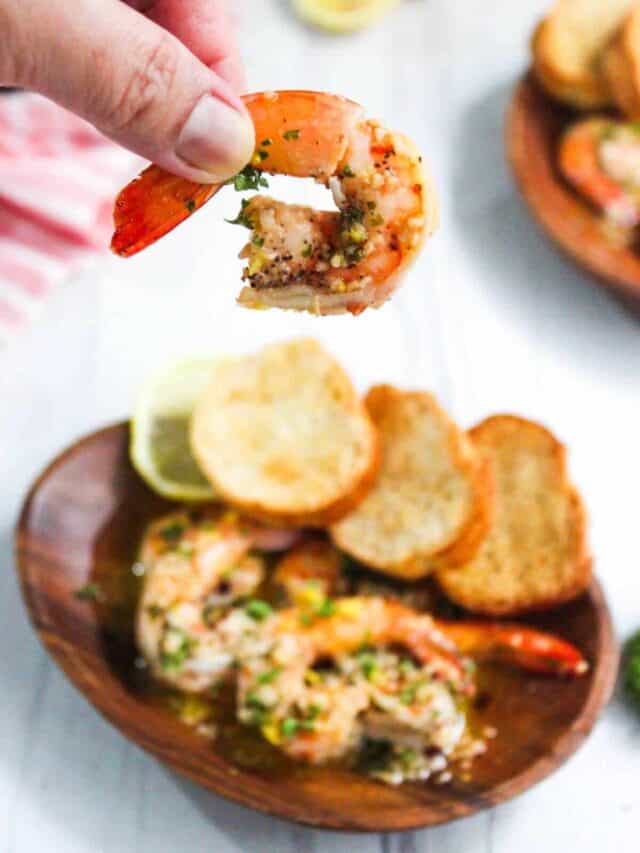 Easy Shrimp Scampi Skillet Recipe