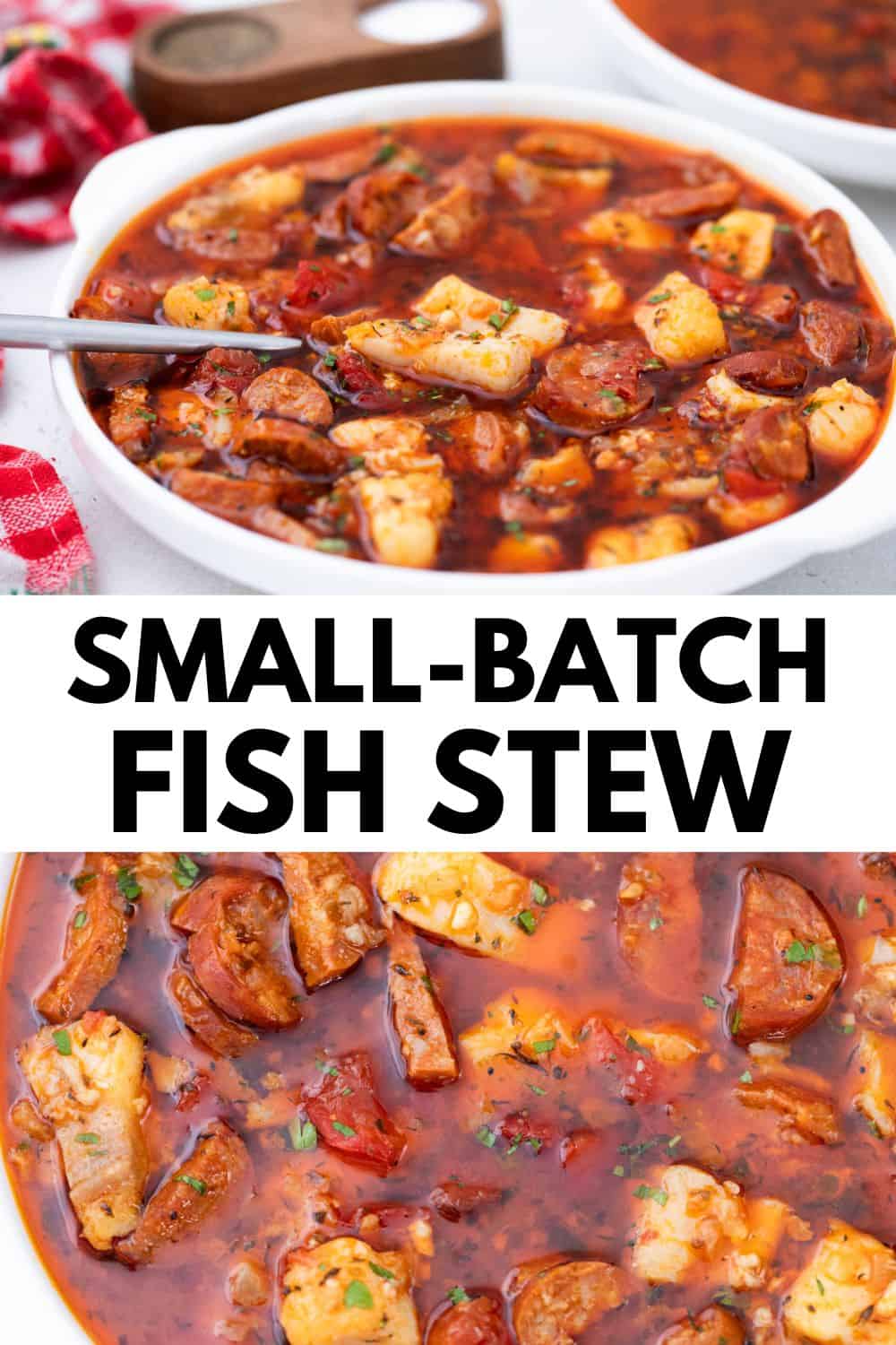 Small batch fish stew.