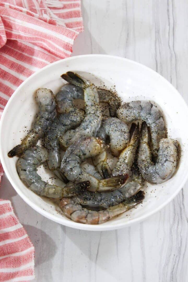 Shrimp Scampi Skillet | Little Bit Recipes