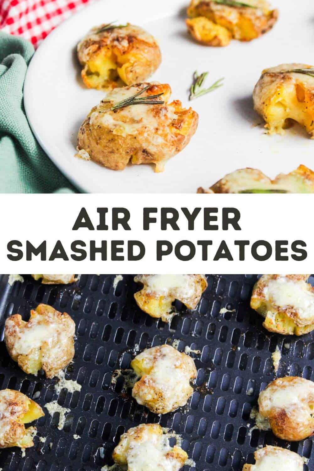 Air fryer smashed potatoes.