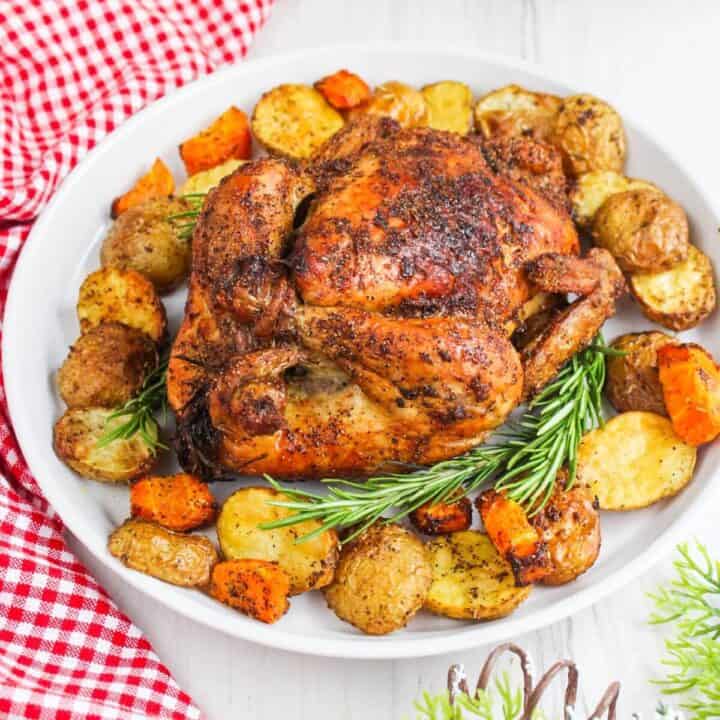 Whole Chicken in Air Fryer Little Bit Recipes
