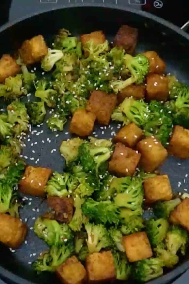 Broccoli Tofu Stir Fry Little Bit Recipes