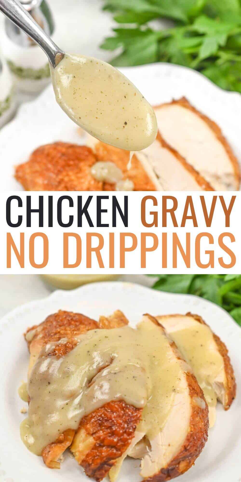 Chicken gravy no dipping recipe.