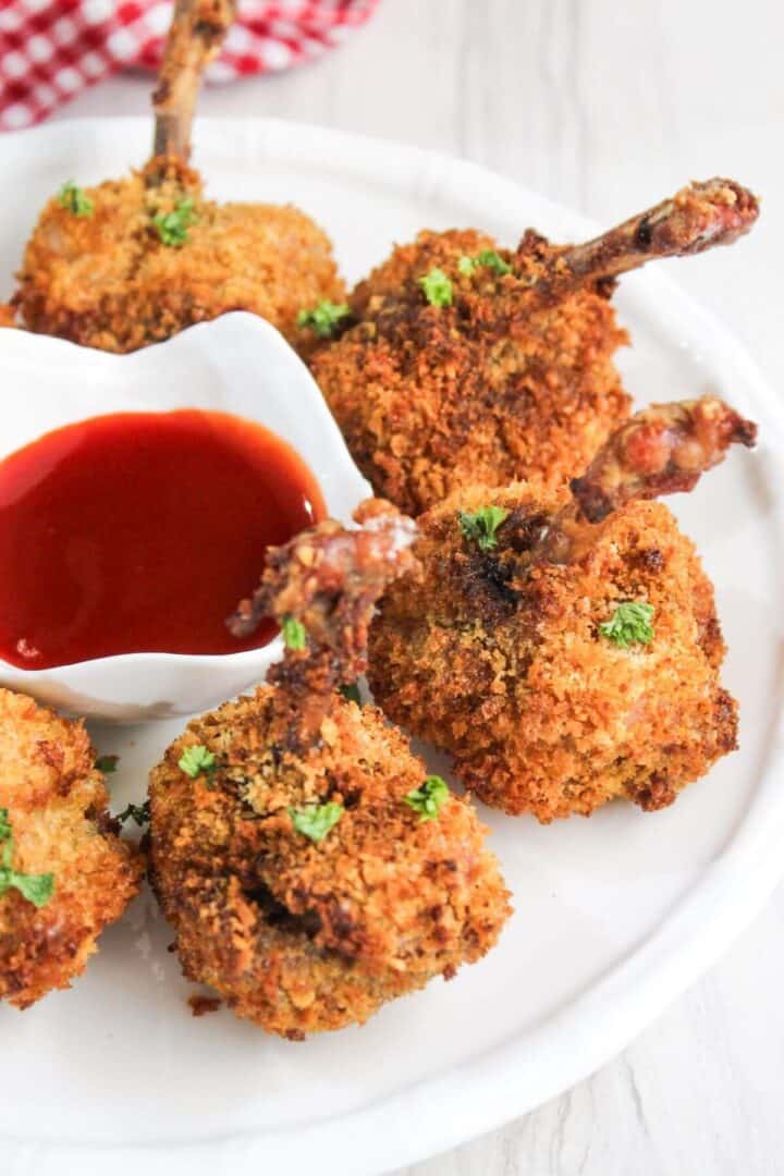 Chicken Lollipops in Air Fryer Little Bit Recipes