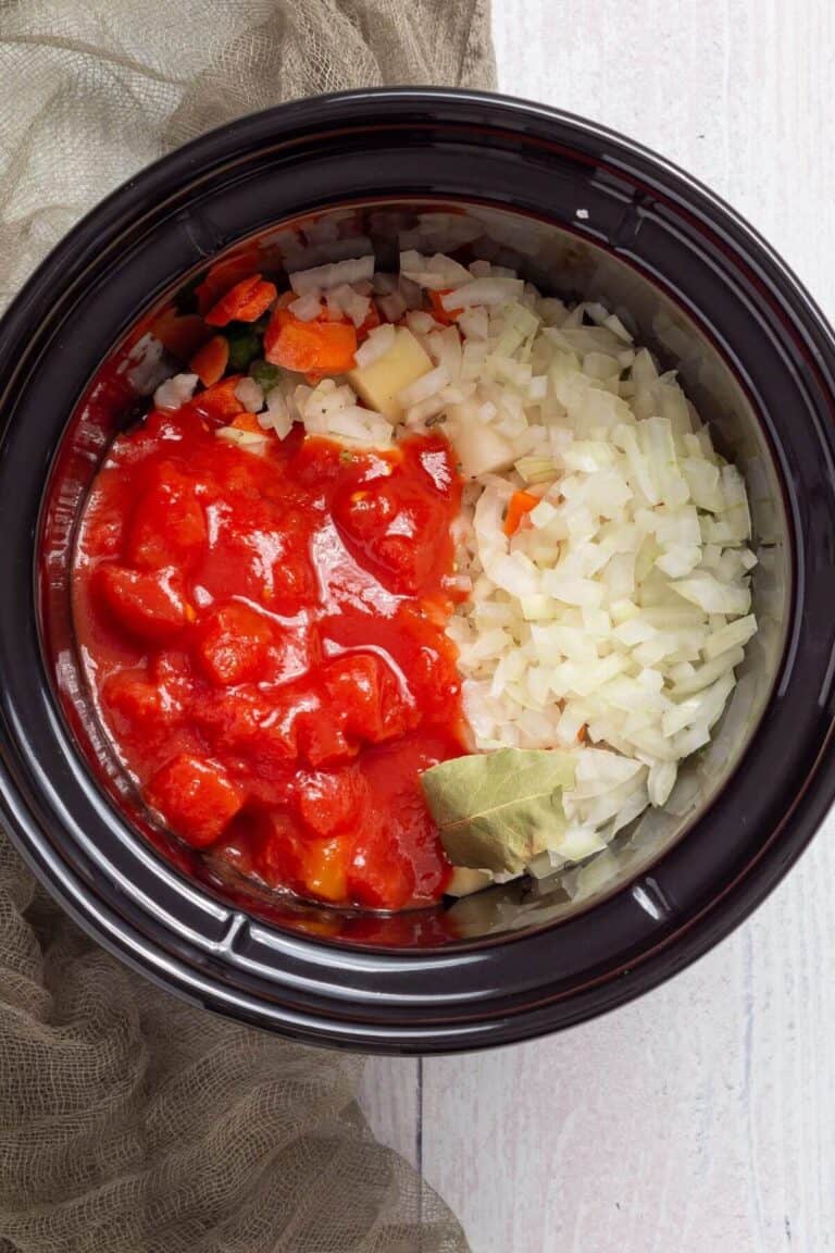 Slow Cooker Vegetable Soup Little Bit Recipes