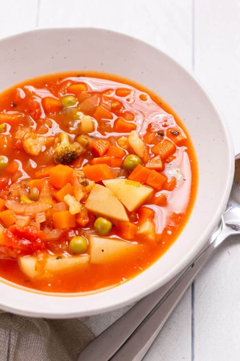 Slow Cooker Vegetable Soup Little Bit Recipes