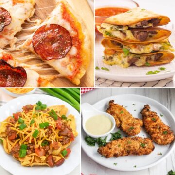 A collage of various dishes including recipes for picky eaters to end mealtime struggles.
