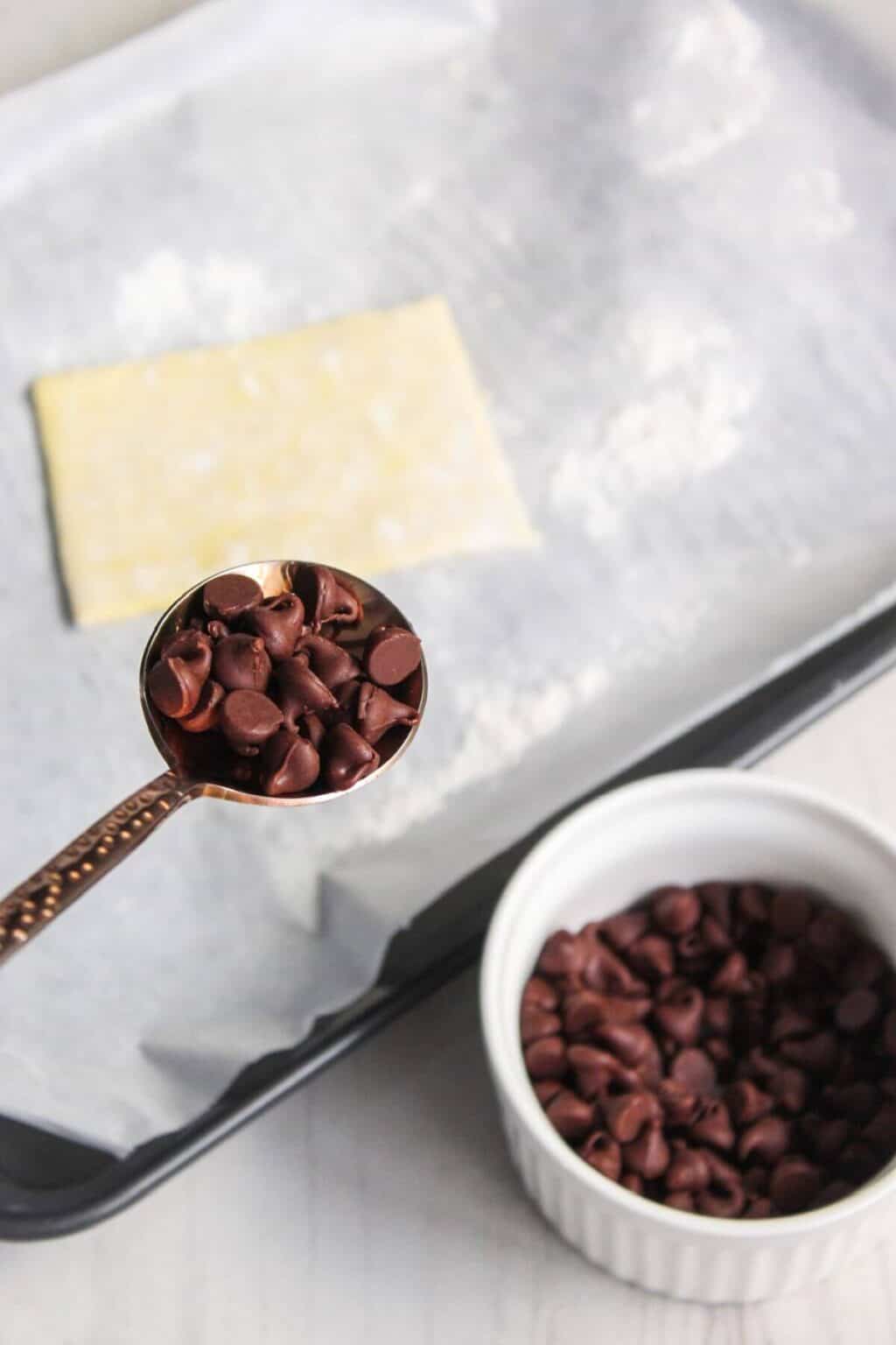 Chocolate Puff Pastry | Little Bit Recipes