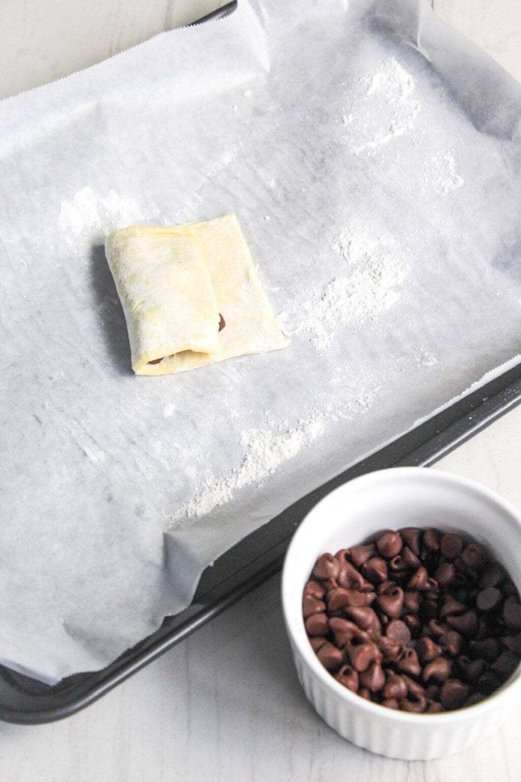 Chocolate Puff Pastry | Little Bit Recipes