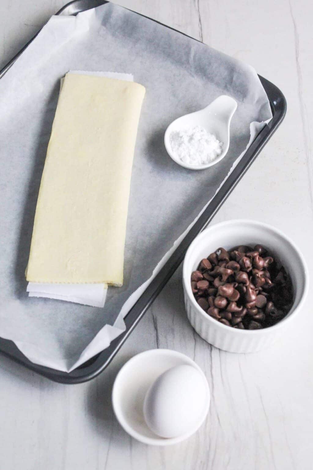 Chocolate Puff Pastry | Little Bit Recipes