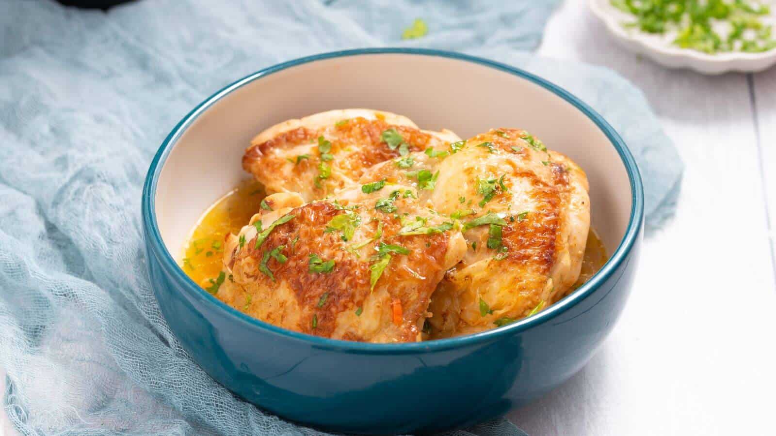 Slow Cooker Chicken Thighs