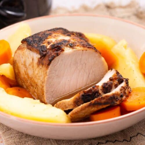 Pork Chops in Slow Cooker Crock Pot | Little Bit Recipes