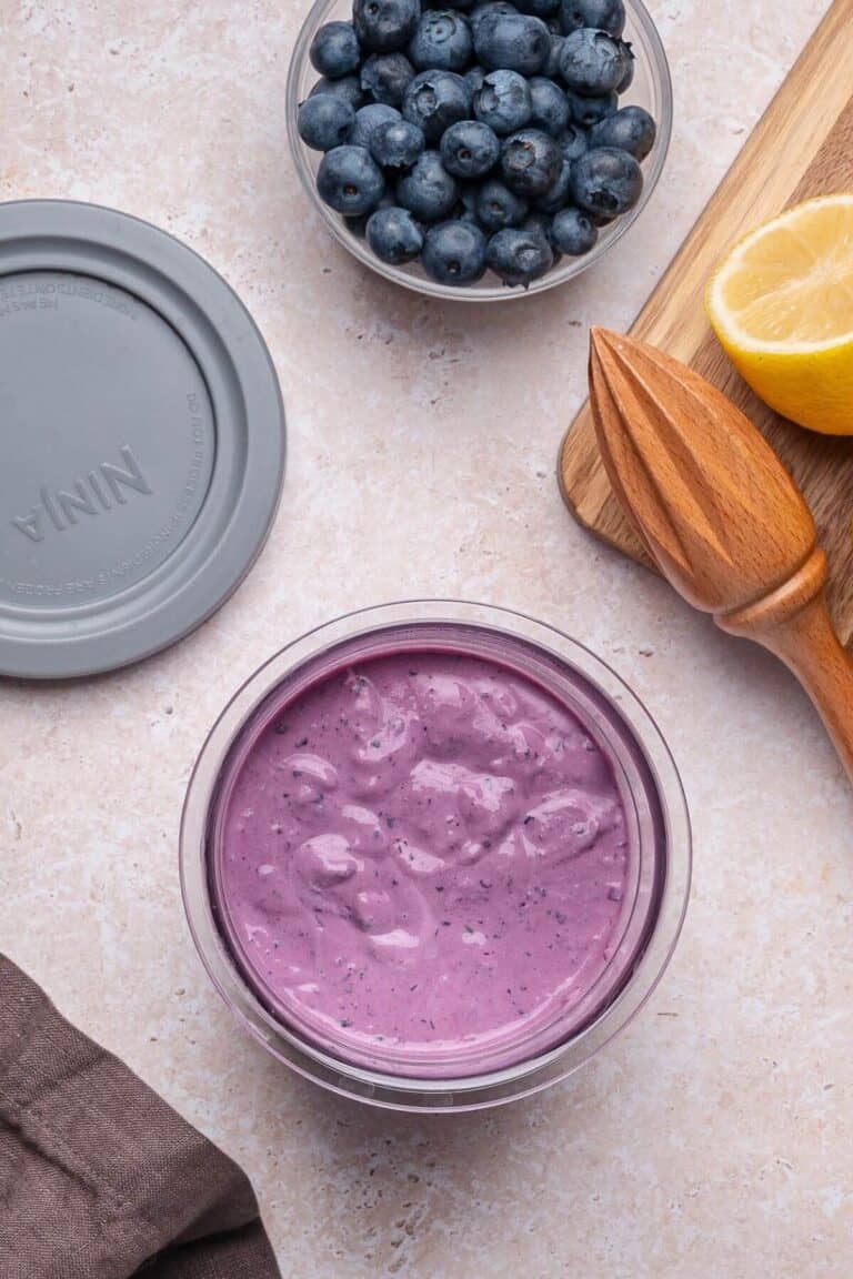 Jcool Blueberry Frozen Yogurt | Little Bit Recipes