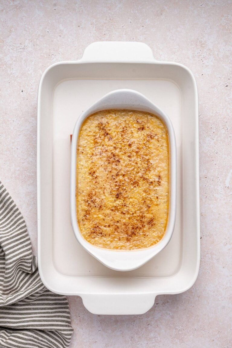 Low-Carb Keto Rice Pudding (Dairy-Free) | Little Bit Recipes