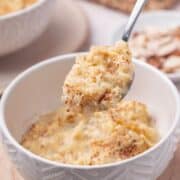 Low-Carb Keto Rice Pudding (Dairy-Free) | Little Bit Recipes