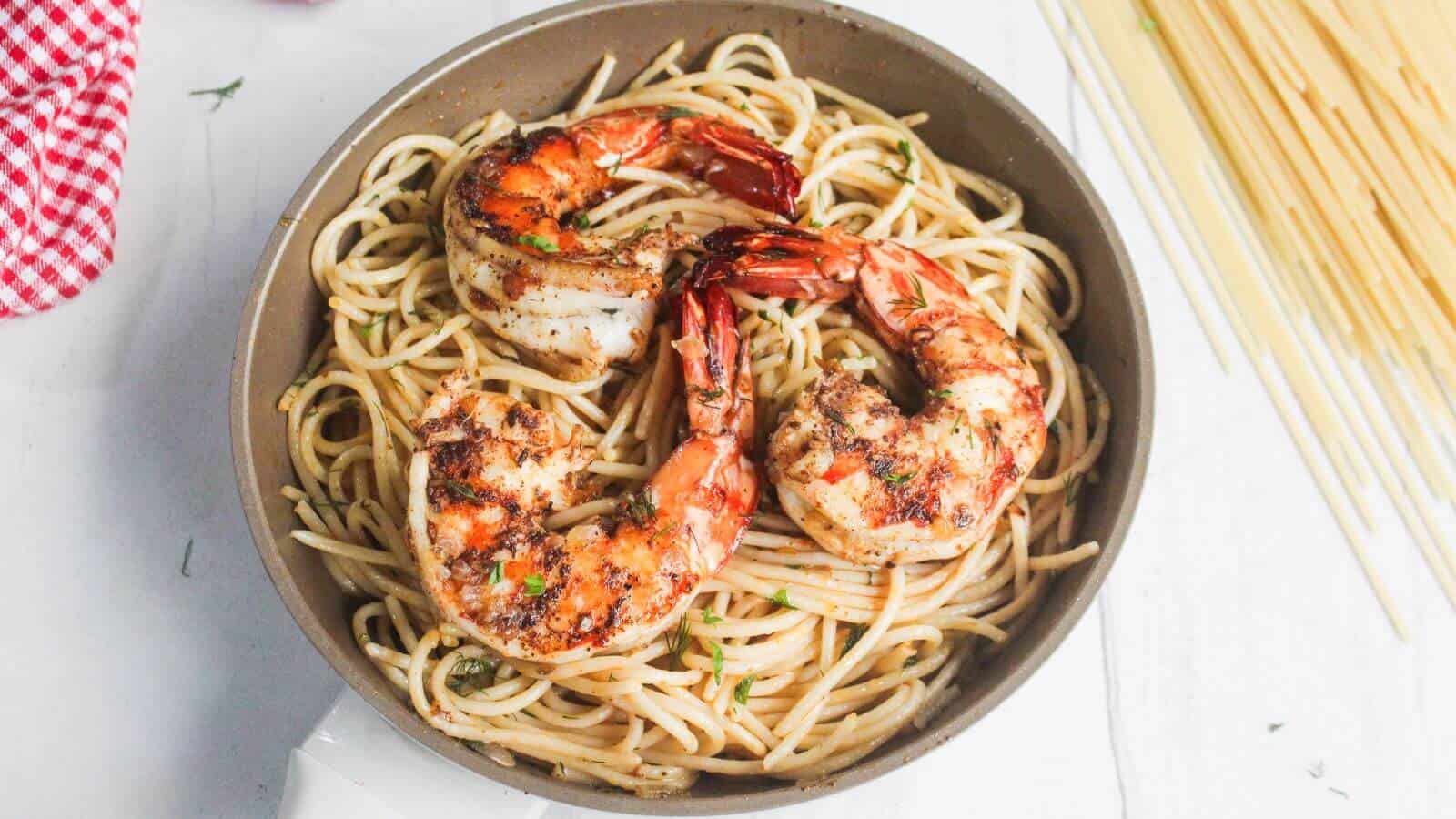 Easy Cajun Prawns Spaghetti – Quick & Flavorful Seafood Dinner